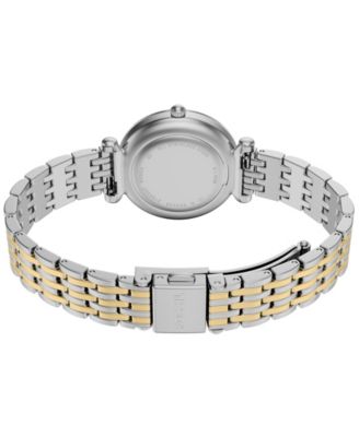 Women's Carlie Three-Hand Two-Tone Stainless Steel Watch, 28mm