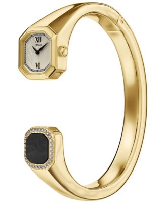 Women's Harlow Two-Hand Gold-Tone Stainless Steel Watch, 16mm