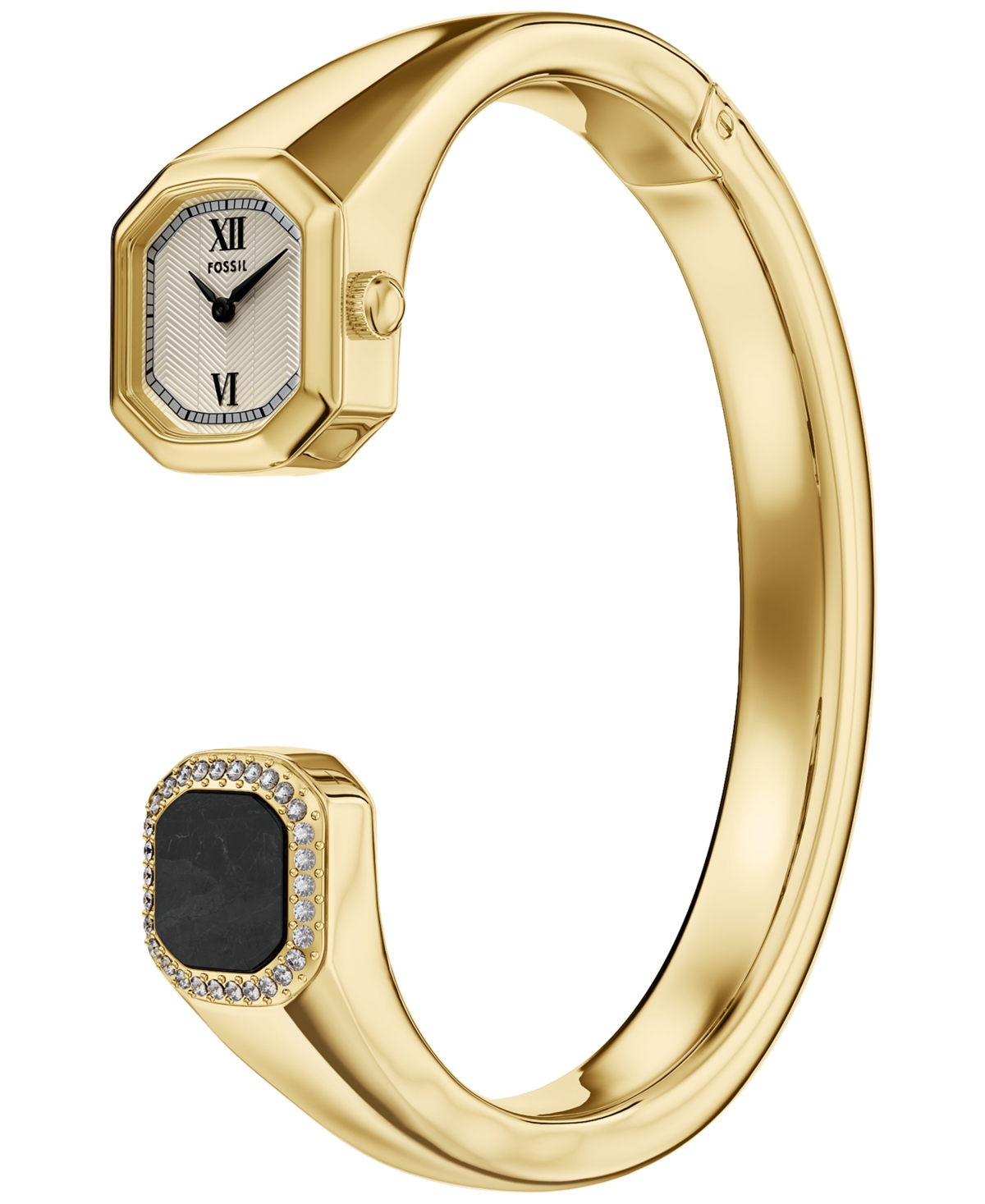 Fossil Women's Harlow Two-Hand Gold-Tone Stainless Steel Watch, 16mm