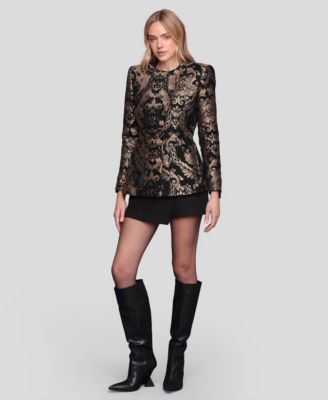 Women's Colorblocked Asymmetrical Jacket