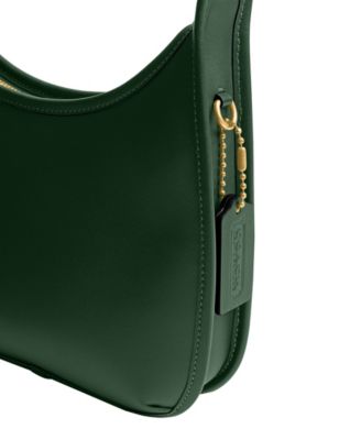 Curve Zip Small Leather Shoulder Bag