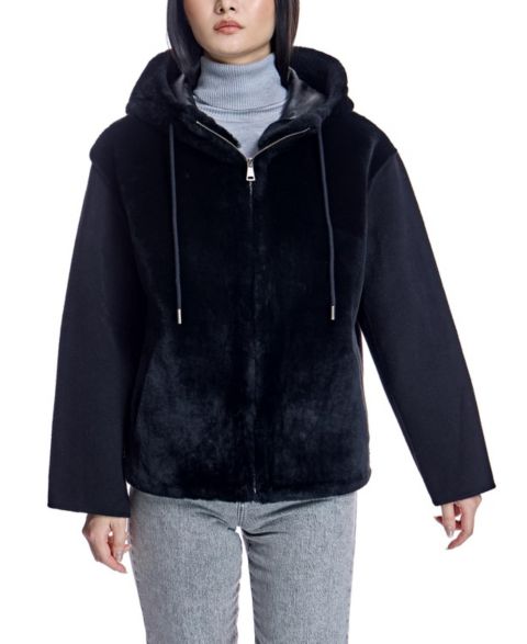 Женские куртки Julia & Stella By Maximilian Women's Hooded Jacket