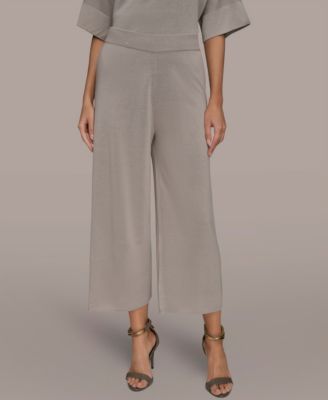 Donna Karan New York - Women's Sequin Detail Wide Leg Pants