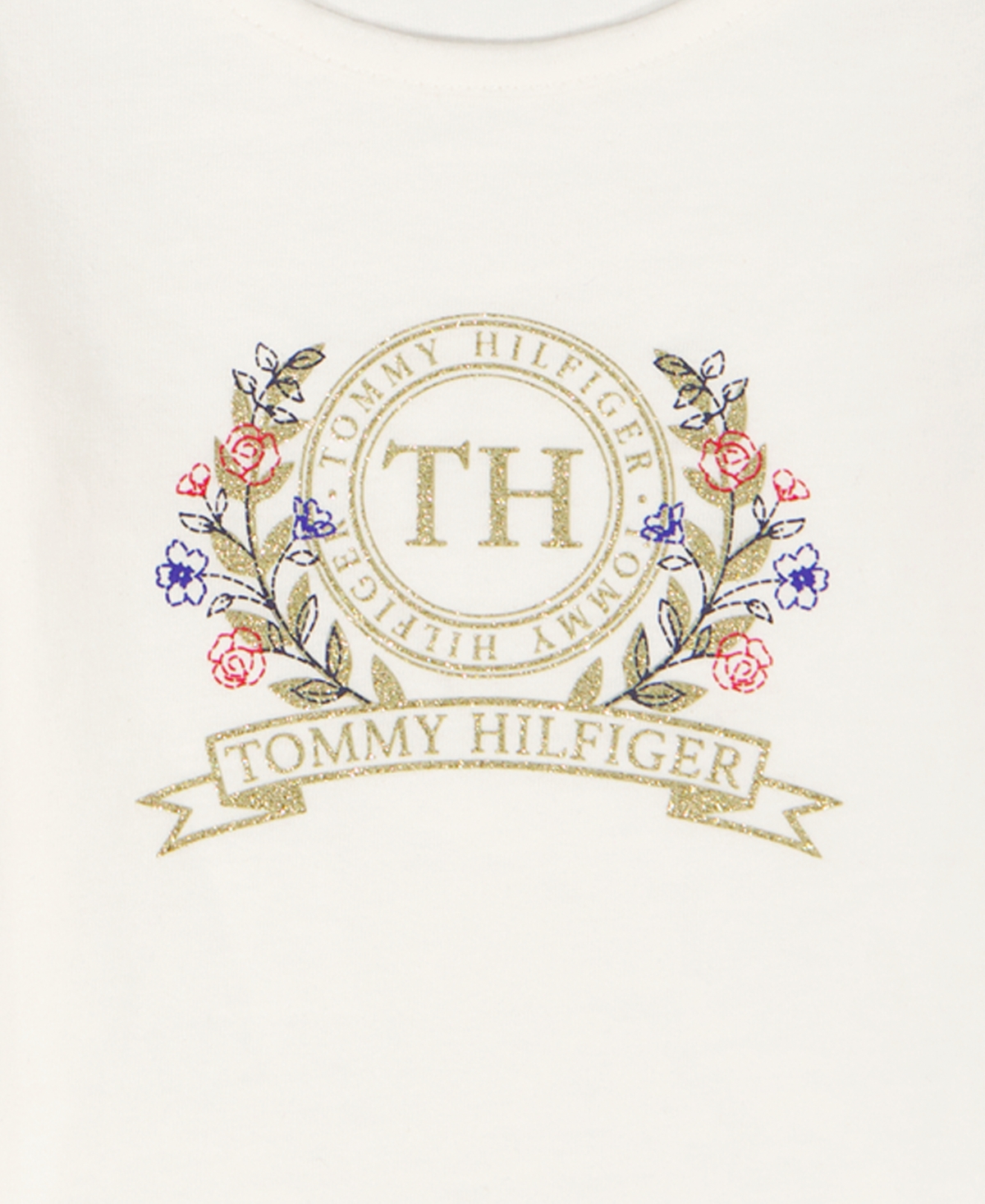 Tommy Hilfiger Girls 4-6X 3-Piece T-Shirt, Vest and Leggings Set