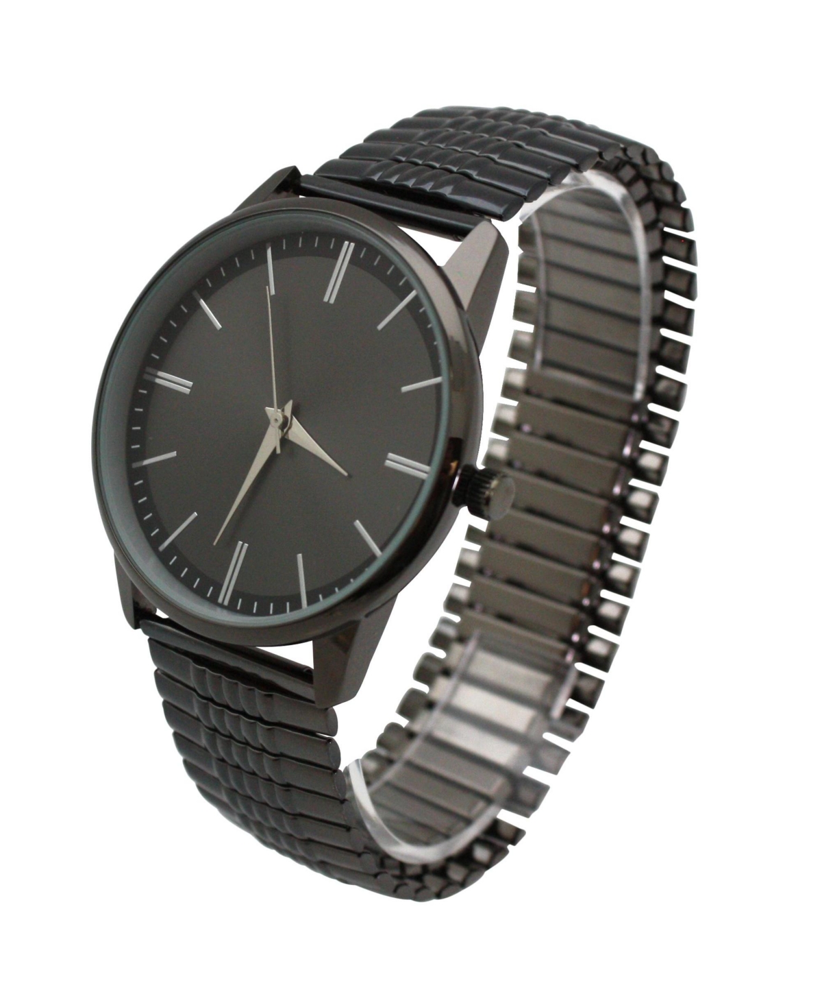 Olivia Pratt Gunmetal Retro Everyday Stretch Women Watch