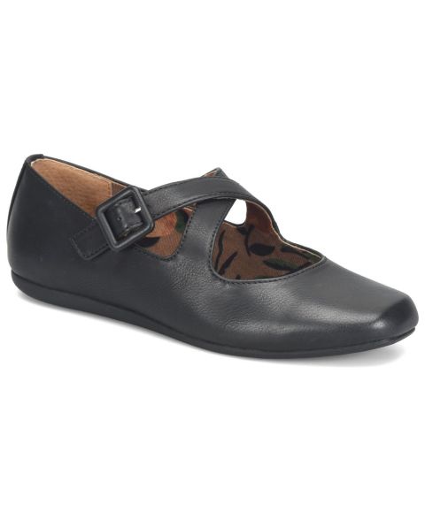Женские балетки b.o.c. Born Concept Paris Mary Jane Flats, цвет: Чёрный