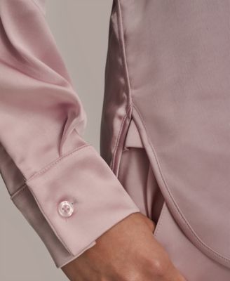 Women's Woven Button-Down Shirt