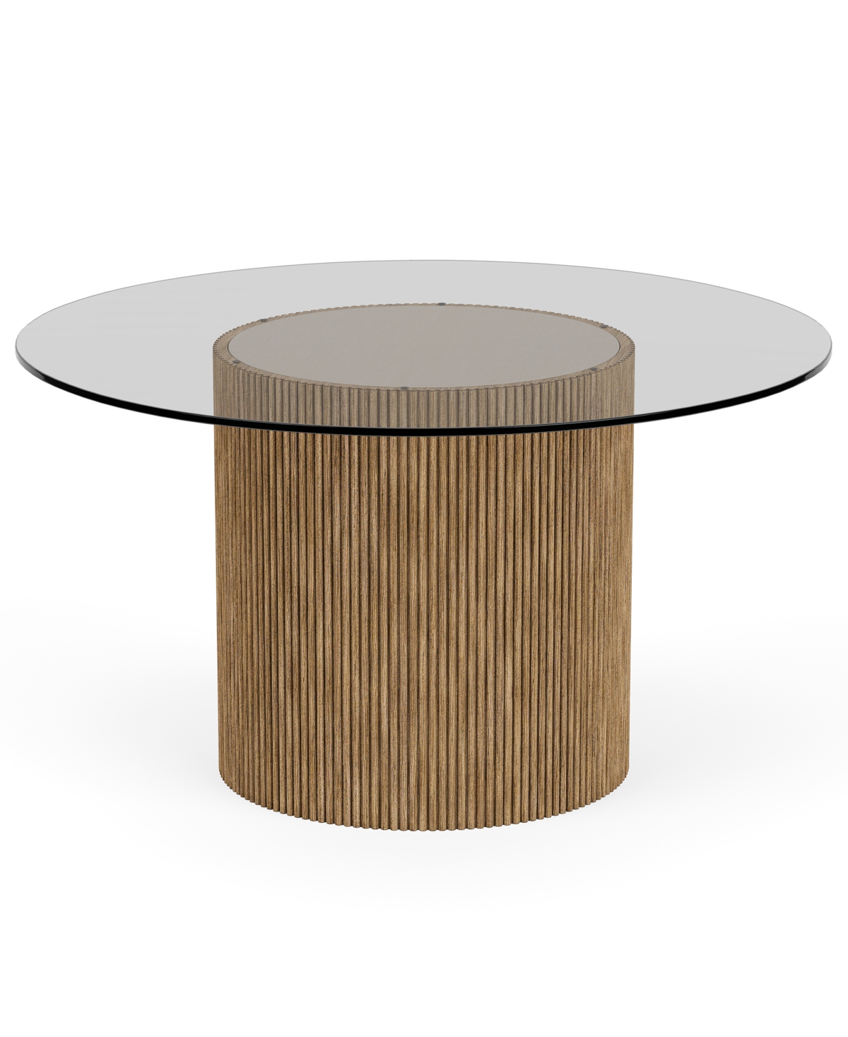 Furniture Frandlyn 5-Pc. Glass Round Dining Set