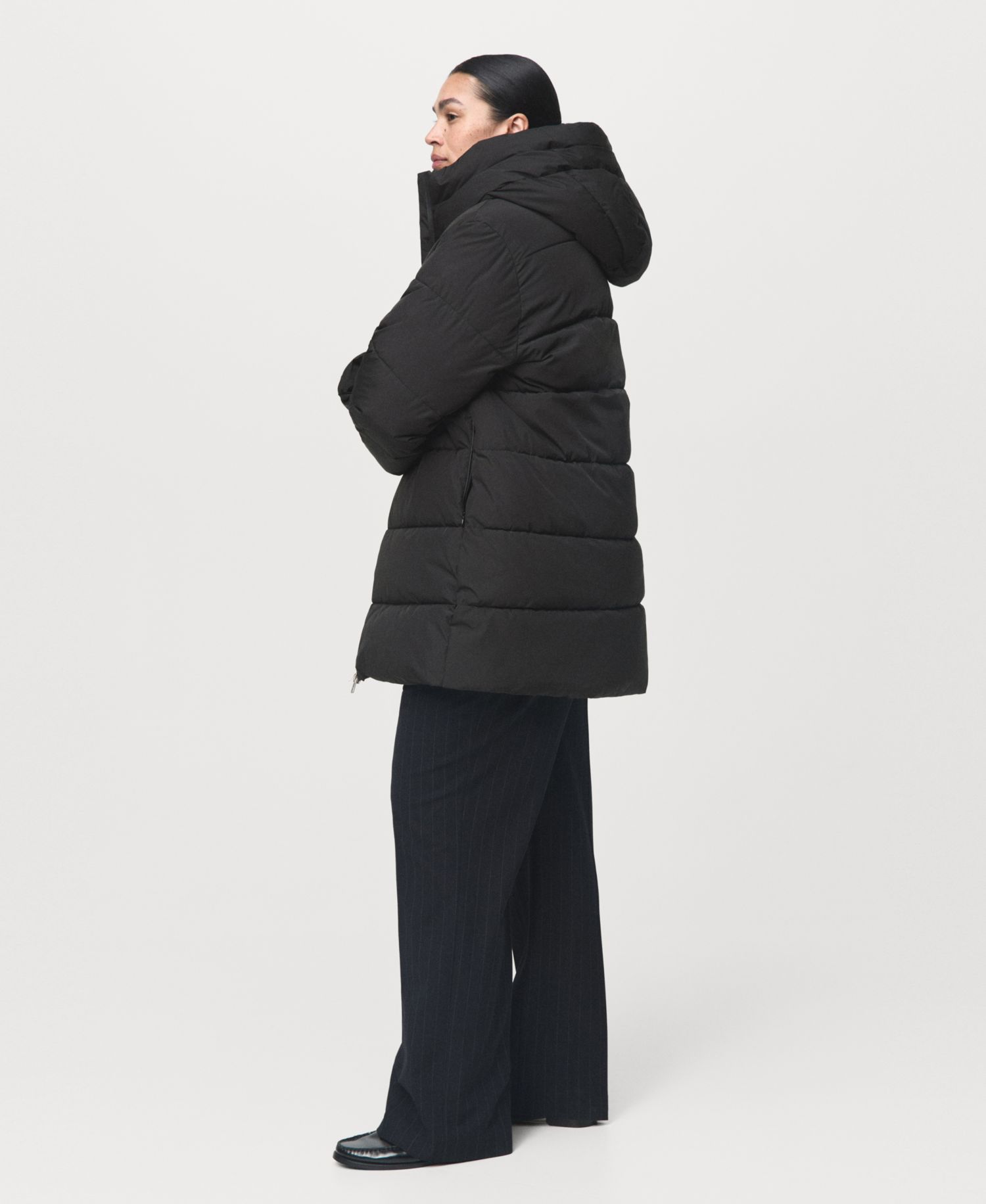 Women's Hood Quilted Coat
