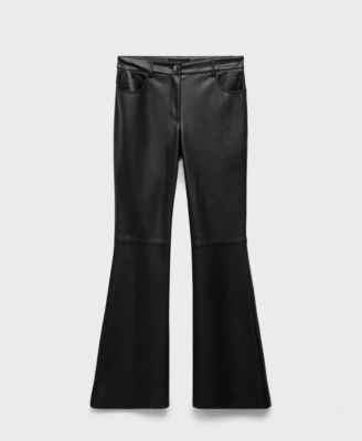 Women's Leather-Effect Skinny Pants