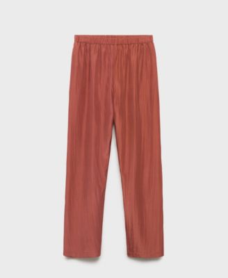 Women's Long Silk Pants