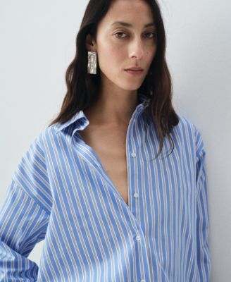 Women's Selection Cotton Striped Shirt