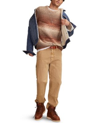 Men's Space Dye Crewneck Sweater