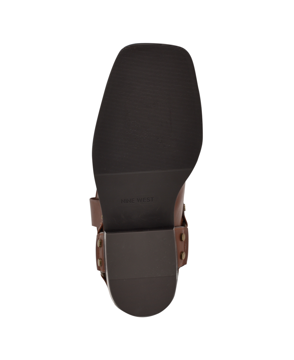 Nine West Women's Fawsta Tall Square Toe Boots In Brown