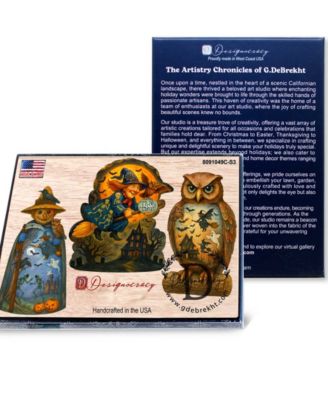 Spooky Halloween Clip Ornaments, Set of 3