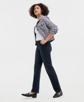 Women's Kennedy Mid Rise Straight Jeans