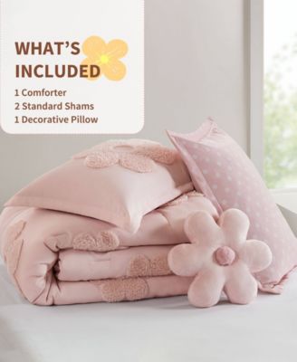 Intelligent Design Gracie Floral Reversible 4-Pc. Comforter Set, Full/Queen