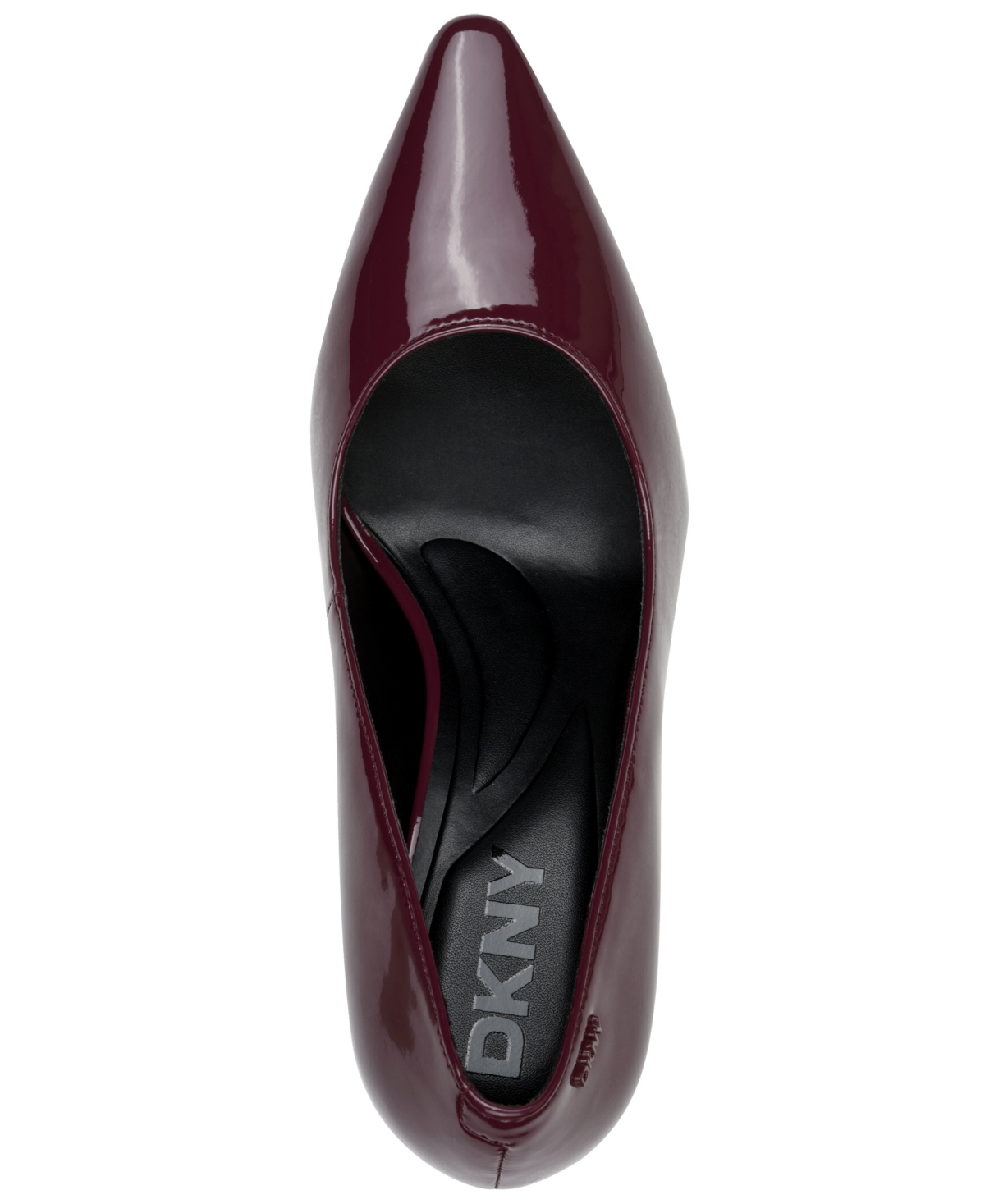 Dkny Women's Natrona Mid Slip On Pumps In Burgundy