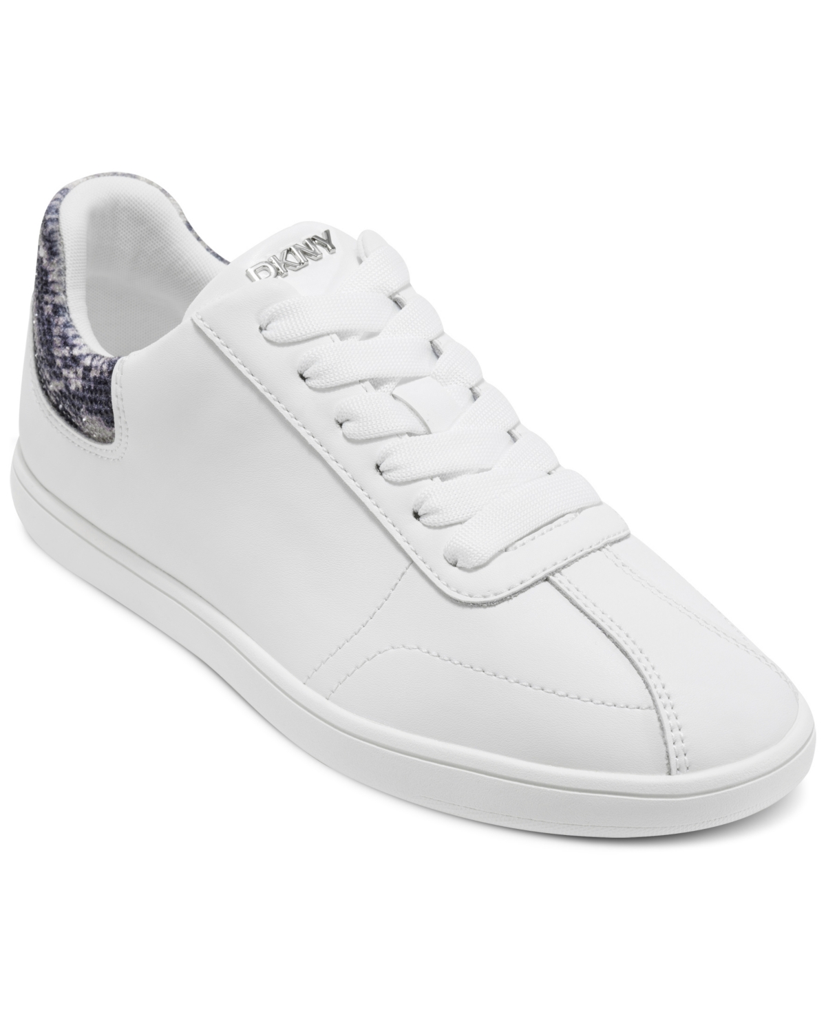 Dkny Women's Seacliff Lace Up Sneakers In White