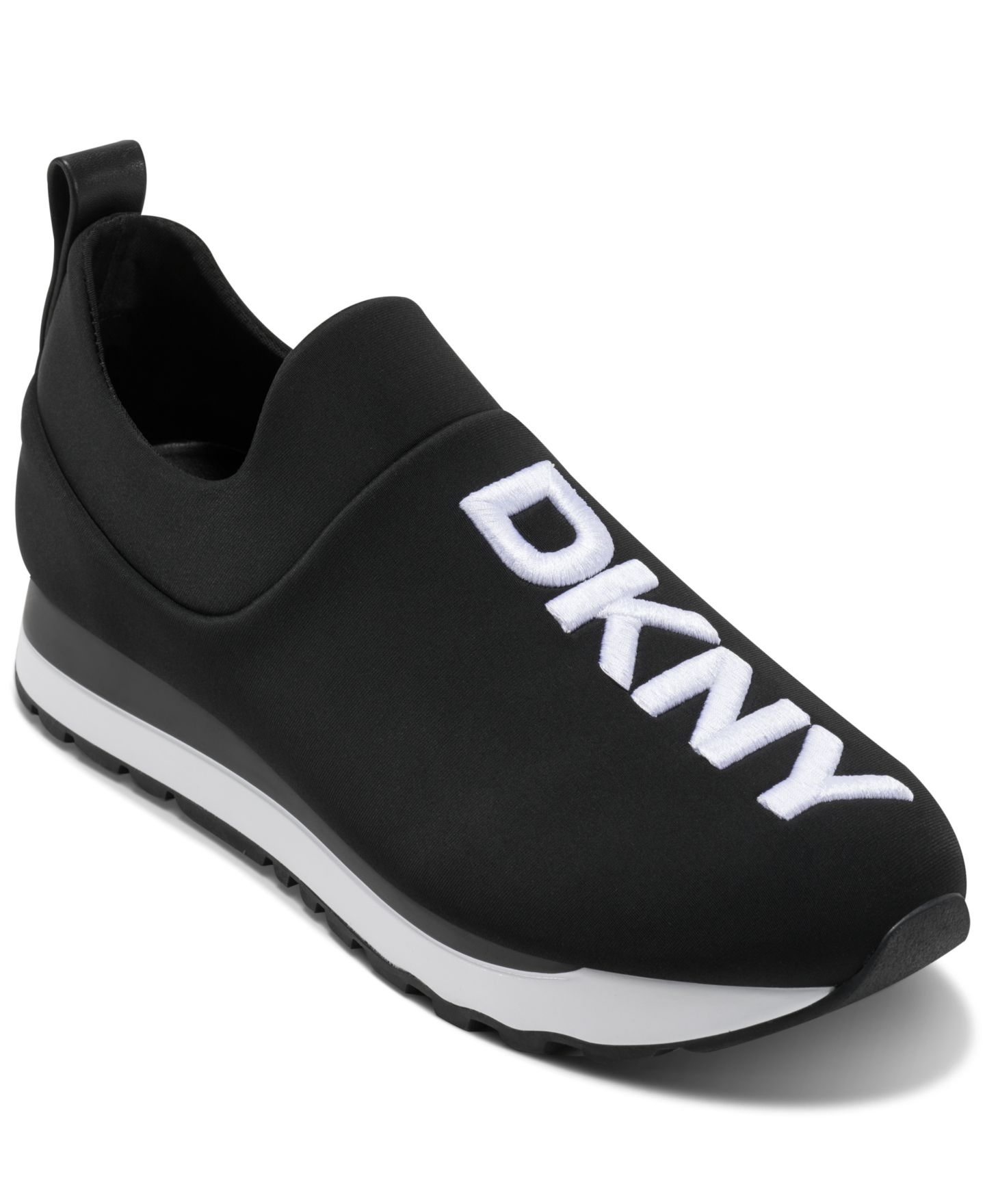 Женские кроссовки DKNY Jadyn Slip-On, цвет: Чёрный — фото 1