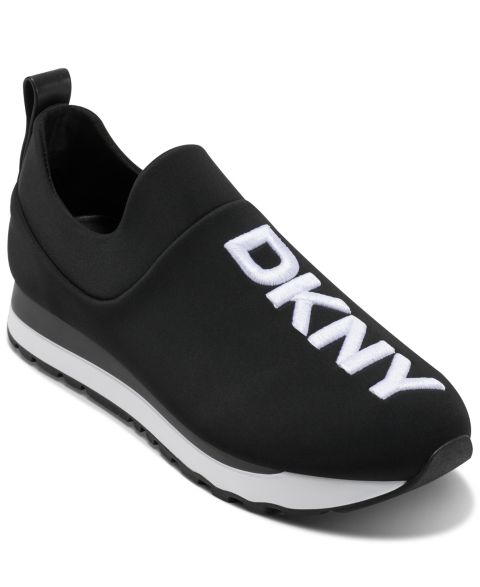 Женские кроссовки DKNY Jadyn Slip-On, цвет: Чёрный