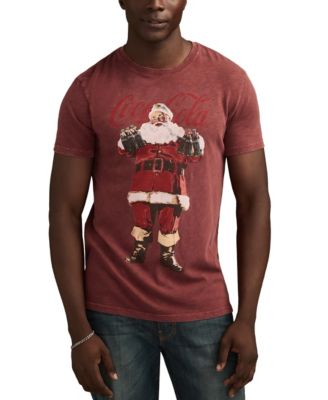 Lucky Brand - Men's Coke Santa Print Crewneck T-Shirt