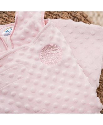 Baby Plush Dots Velboa 3.0 TOG Sleepsack Swaddle