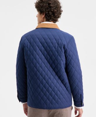 Men's Quilted Barn Jacket, Macy's Exclusive