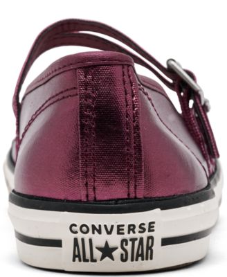 Women's Chuck Taylor All Star Dainty Mary Jane Casual Clogs from Finish Line