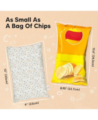 Mini Toddler Pillow and Pillowcase for Crib, 9x13 Small Pillow for Toddler, Kids Travel Pillow