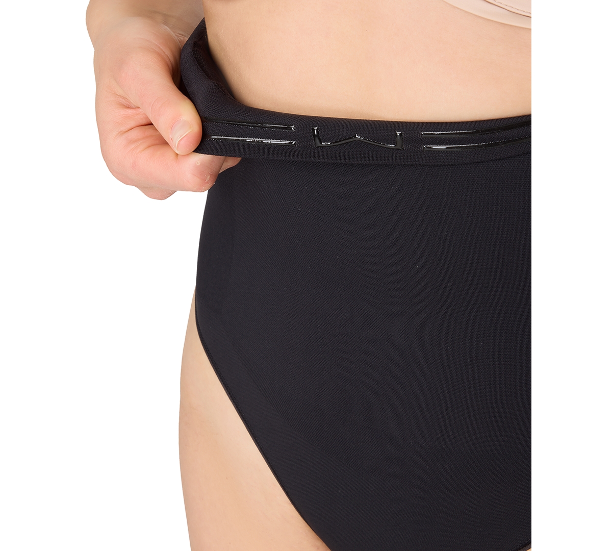 Maidenform Women's Seamless High Waist Thong In Black