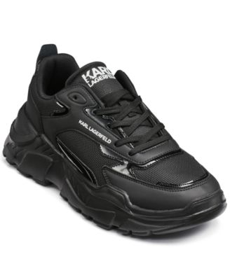 KARL LAGERFELD PARIS - Men's Patent Detail Sneakers