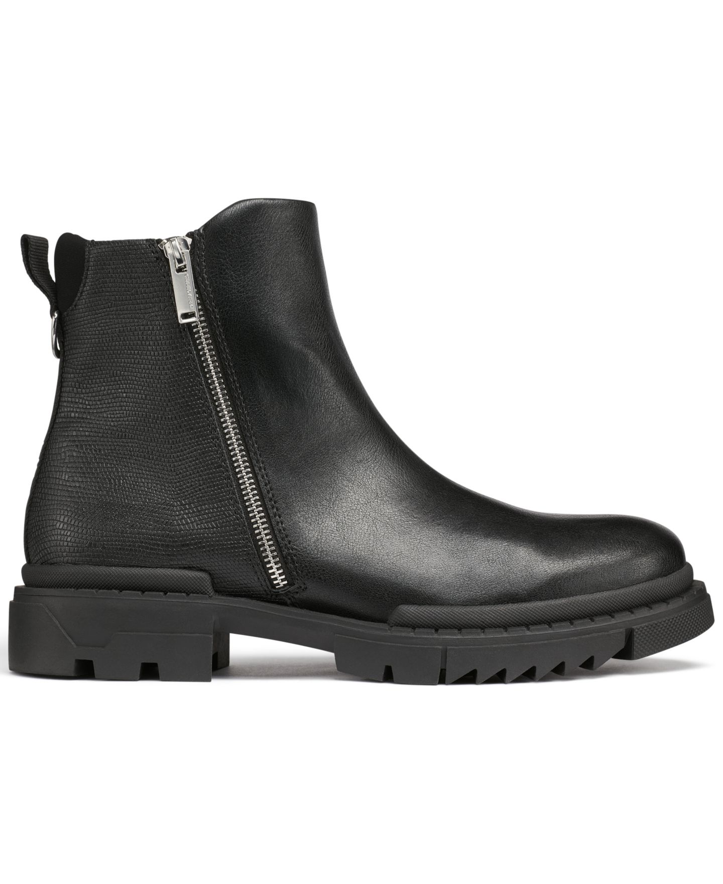 Мужские ботинки KARL LAGERFELD PARIS Quinn - Side Zip Boot, цвет: Чёрный — фото 2