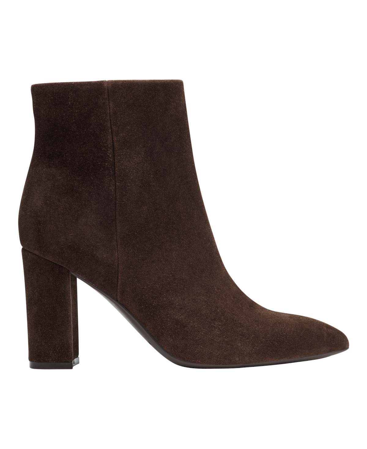 Marc Fisher Women's Glorena Block Heel Dress Booties In Brown