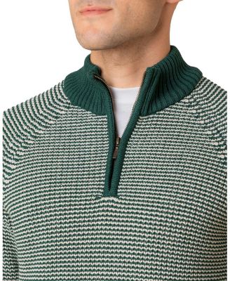 Men's Organic Half Zip Ski Pullover Sweater