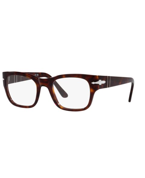 Очки Persol Unisex Rectangle Plastic PO3297V Eyeglasses, цвет: Гавана