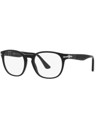 Persol PO3283V Men's Pillow Eyeglasses - Black