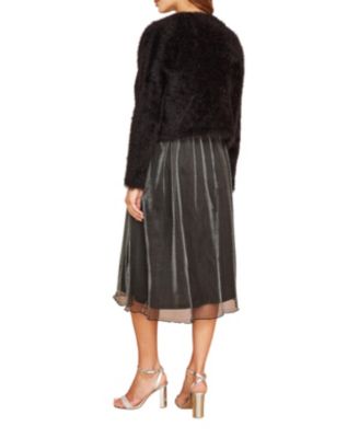 Women's Eyelash Knit Bolero