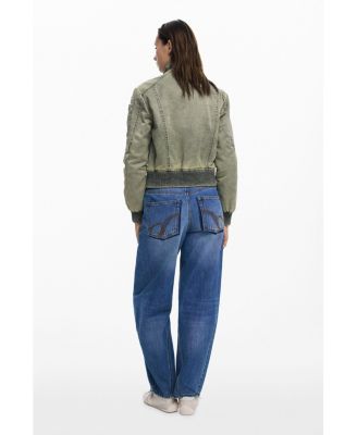 Women's Short jacket with waistband