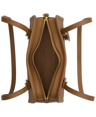 Swing Zip Mini Leather Shoulder Bag 20