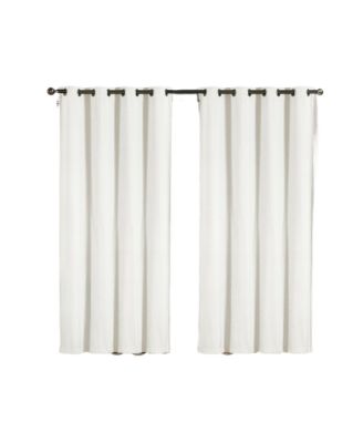 2 Pack: Hotel Thermal Grommet 100% Blackout Curtains - 52 in. W x 90 in. L
