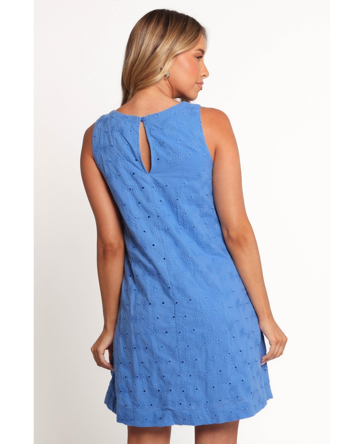 Petal and Pup Women's Zita Embroidered A-Line Mini Dress