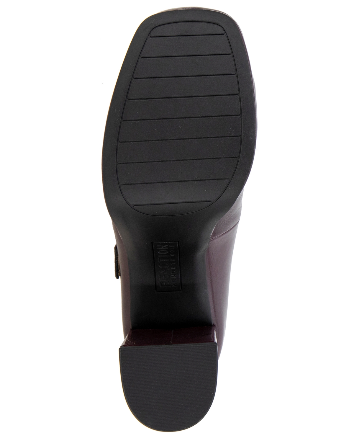 Kenneth Cole Reaction Klair Jewels Platform Mary-jane Pumps In Burgundy