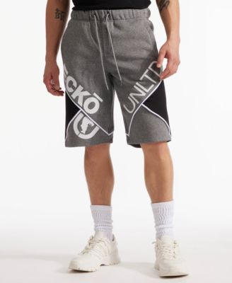 Ecko Unltd - Men's Indented Fleece Regular Fit Shorts