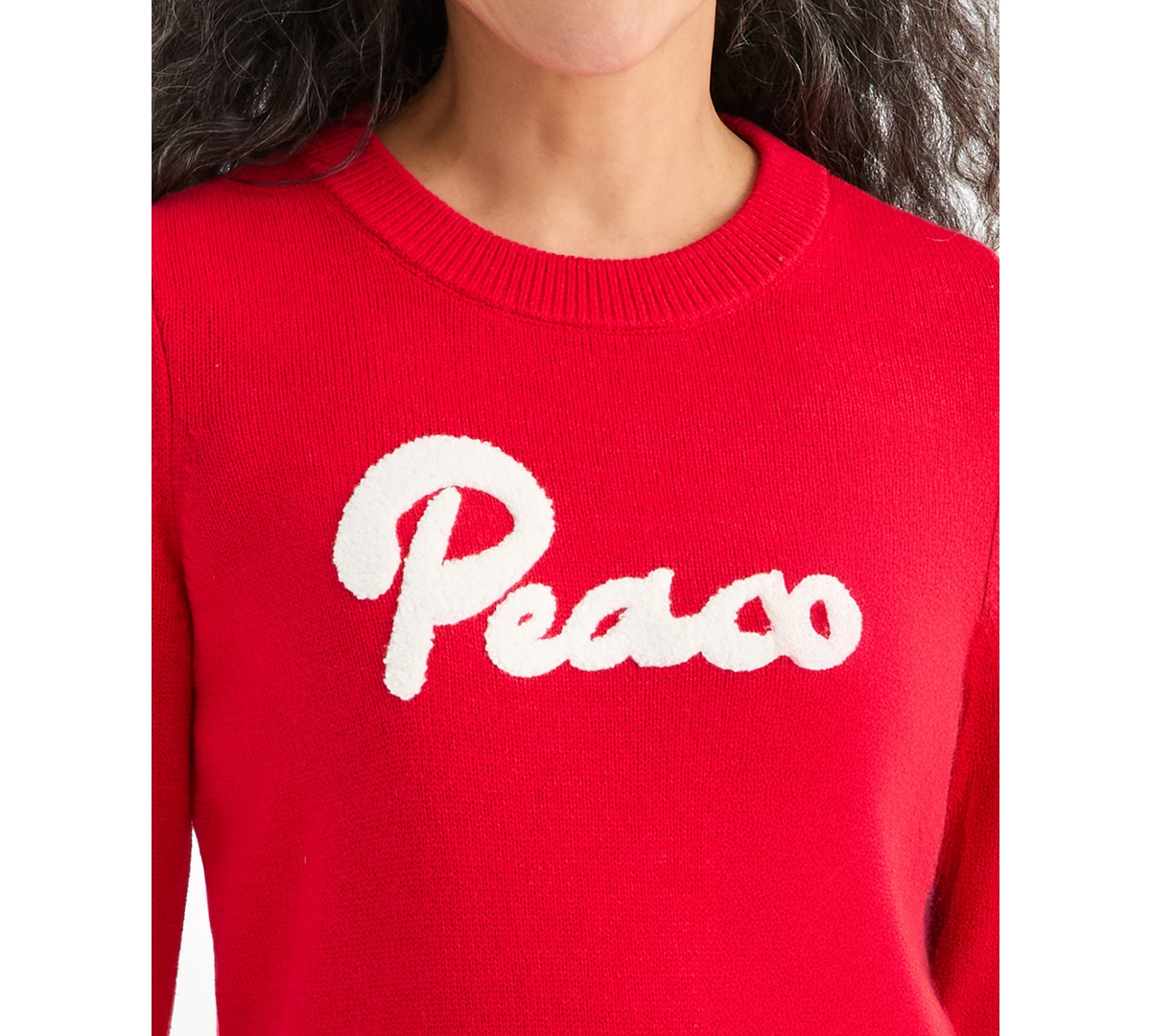 Style & Co Petite Whimsy Long Sleeve Pull-On Sweater, Macy's Exclusive