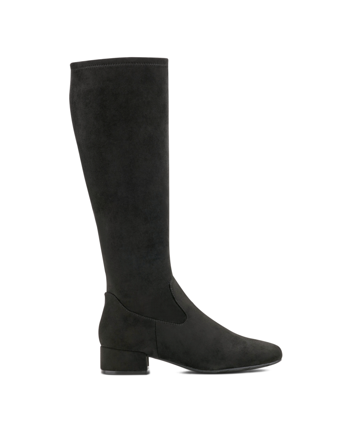 Easy Spirit Women's Danilyn Tall Block Heel Boots In Black