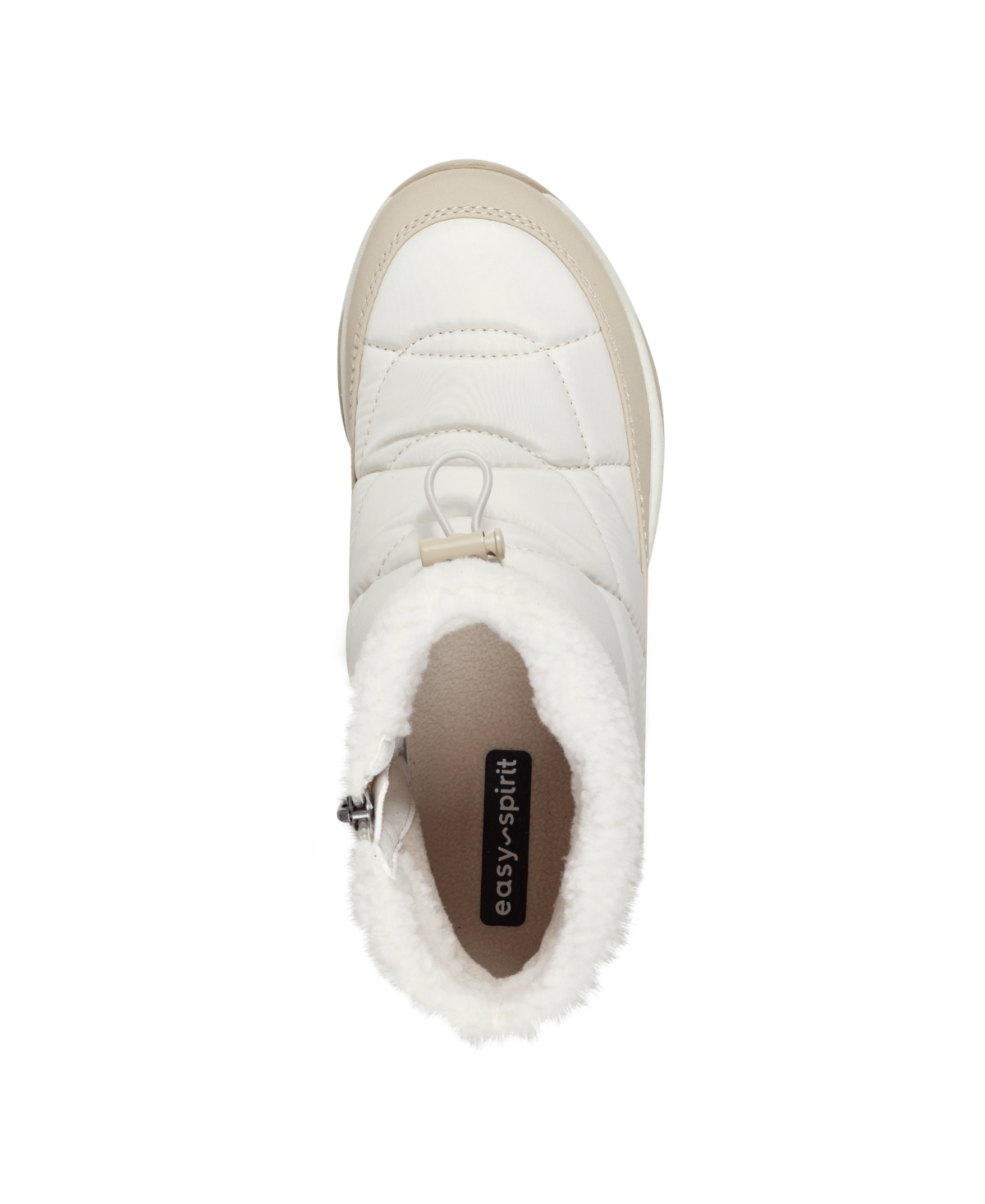Easy Spirit Women's Eagan Cozy Cold Weather Walking Booties In White