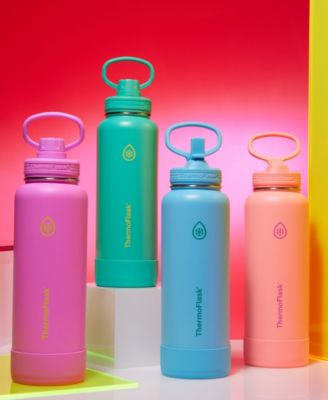 40 oz. Double Wall Vacuum Insulated Water Bottle with Spout Lid