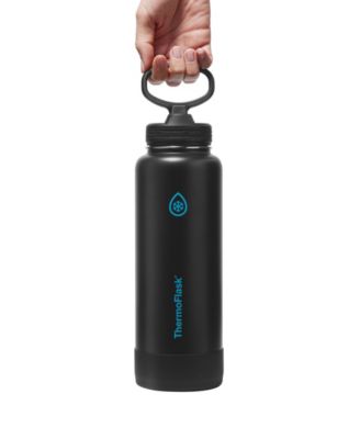 40 oz. Double Wall Vacuum Insulated Water Bottle with Straw Lid