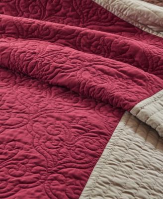 Attingham Reversible 7-Pc. Quilt Set, Full/Queen